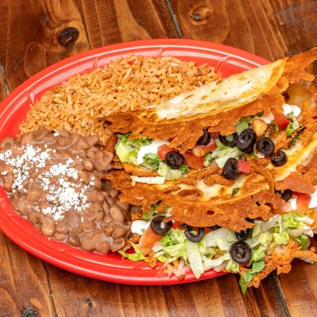 Cheesy Gringo Tacos.
